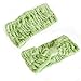 Ladies Fashion Bamboo Fiber Wide Bow Towel Elastic Hair Band Hairlace Headband Hair Bandeau Snood for Washing Face Cosmetic Makeup (1pcs (Mint Green))
