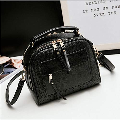 Ldyia Bag female bag PU woven doctor bag small bag wild tide hand shoulder shoulder diagonal package