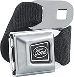 Ford Emblem Seatbelt Belt SBB Strap Color: Black