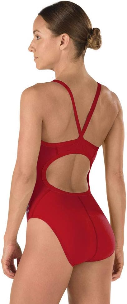 speedo women's race endurance  solid flyback training suit