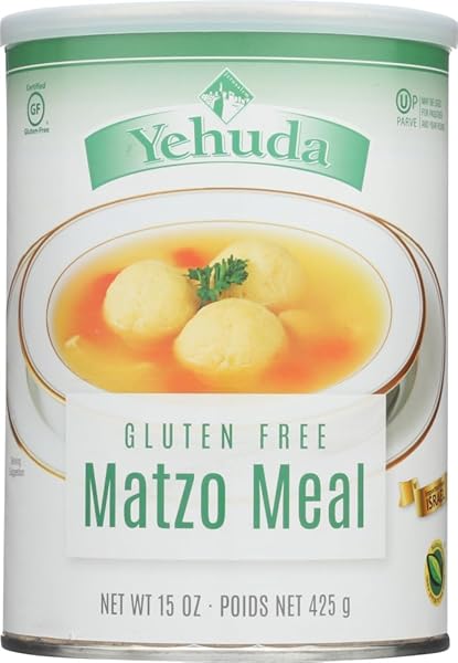 YEHUDA GLUTEN FREE MATZO MEAL (15 OZ CANISTER)...