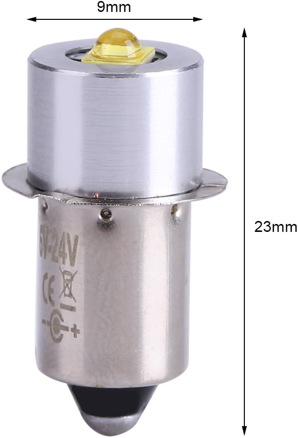 Garosa 5W 6-24V P13.5S Flashlight Bulb Torches Metal LED Replacement Light Bulb Outdoor High Bright Hiking Camping Fishing Lamp Lights Outdoor - Image 3