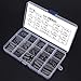 Yosoo 140Pcs Stainless Steel Key Keystock Assortment Round Ended Keyway Parallel Drive Shaft Keys Set 8mm, 10mm, 12mm, 16mm, 20mm, 25mm, 30mm
