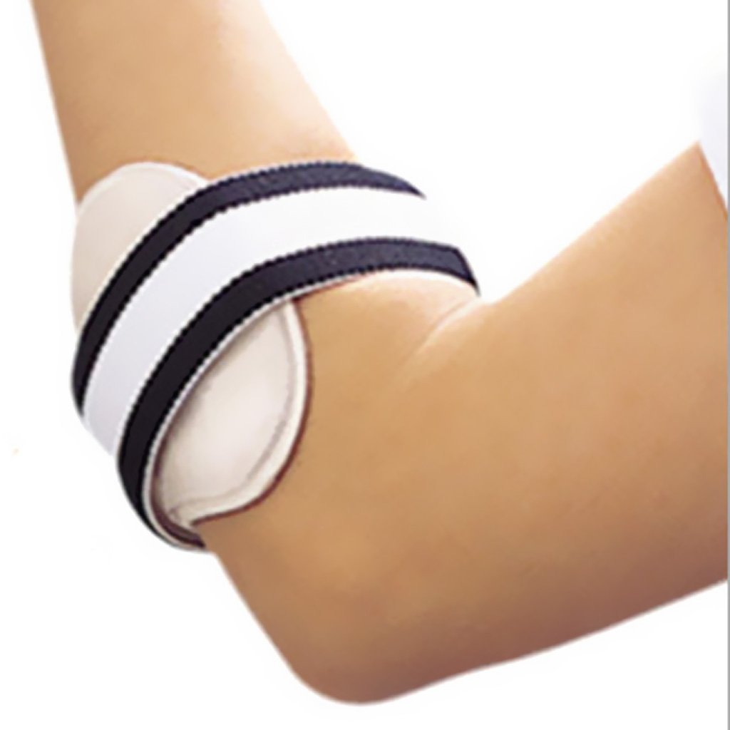 Body And Base Ltd TM Tennis Golfers Elbow Epicondylitis Support Clasp Gives Compression to Damaged Tendons for Pain Relief and Protection. (Small)