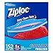 Ziploc Double Zipper Freezer Gallon Bags, Total: 152 Count (Pack of 1)