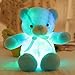 Glowing Night Light LED Large Teddy Bear Plush Toy for Kids,Animal Stuffed Pillow for Sleeping Back Cushion,Perfect Birthday Gift for Baby/Children,20 Inches