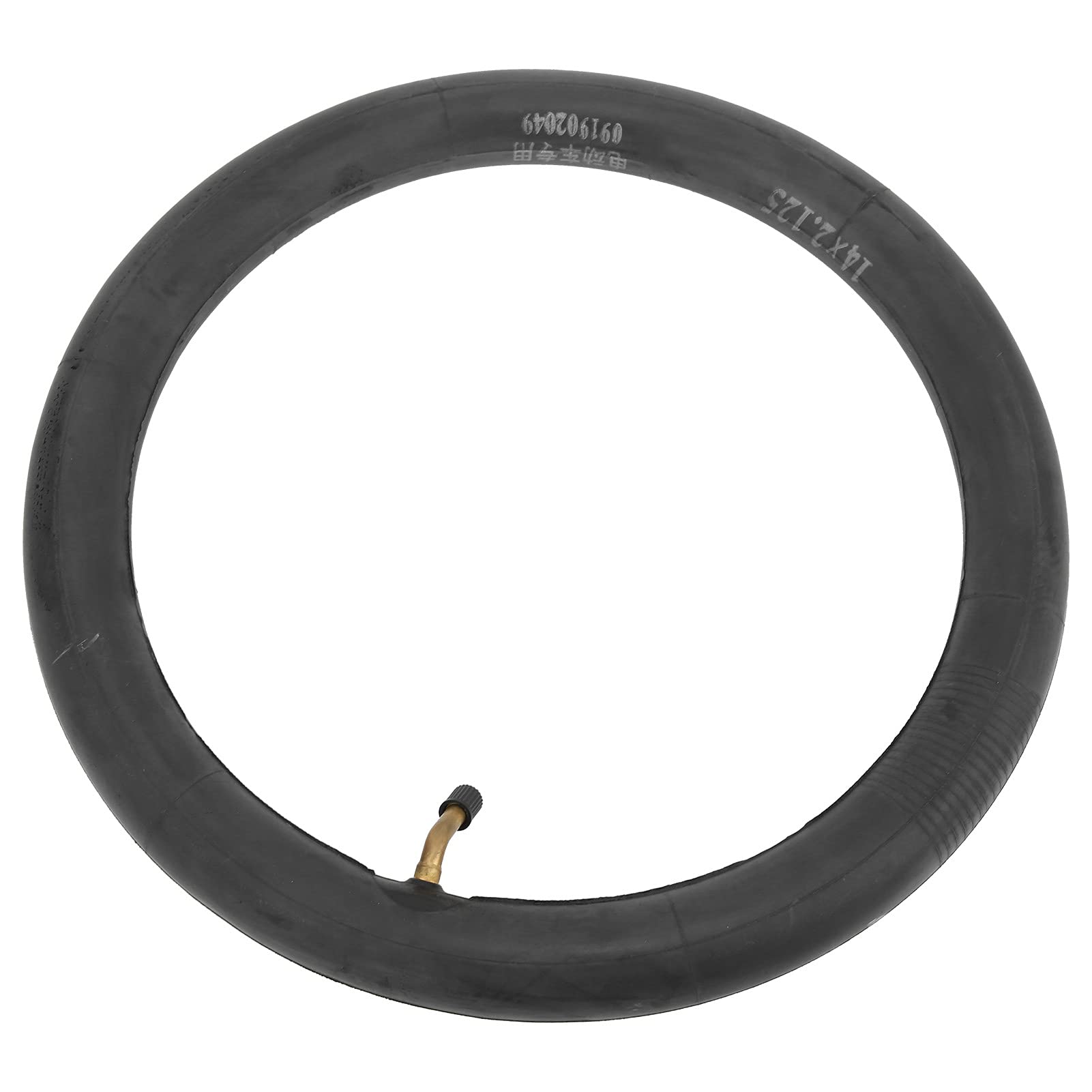 RiToEasysports 14inch Bike Inner Tube, 14x2.125 Bent Valve Inner Tube Butyl Rubber Inner Tube for Electric Bicycle Electric Bicycle Modification Accessories Ride