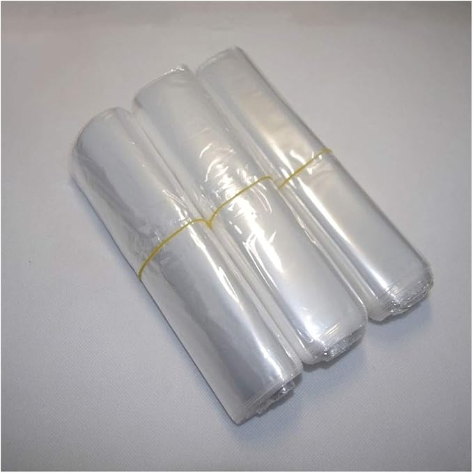 MDD 100pcs/lot Transparent Plastic Heat Shrink, for Bag