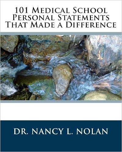 101 Medical School Personal Statements That Made A - 