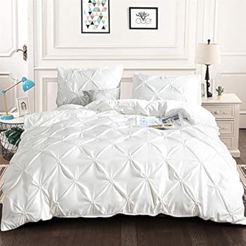Amazon Com Amazonbasics Pinch Pleat Comforter Bedding Set Full