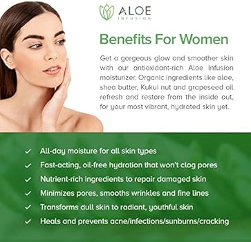 aloe infusion body and face moisturizer