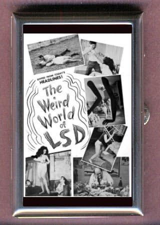 WEIRD WORLD OF LSD 1967 DRUGS Coin, Mint or Pill Box: Made in USA!