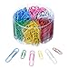 Shappy Paper Clips Medium and Jumbo Size, 450 Pieces (28 mm, 50 mm) (Multicolored)