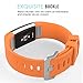 Fitbit Charge 2 Band, MoKo Soft Silicone Adjustable Replacement Sport Strap Band for Fitbit Charge 2 Heart Rate + Fitness Wristband, Wrist Length 5.70