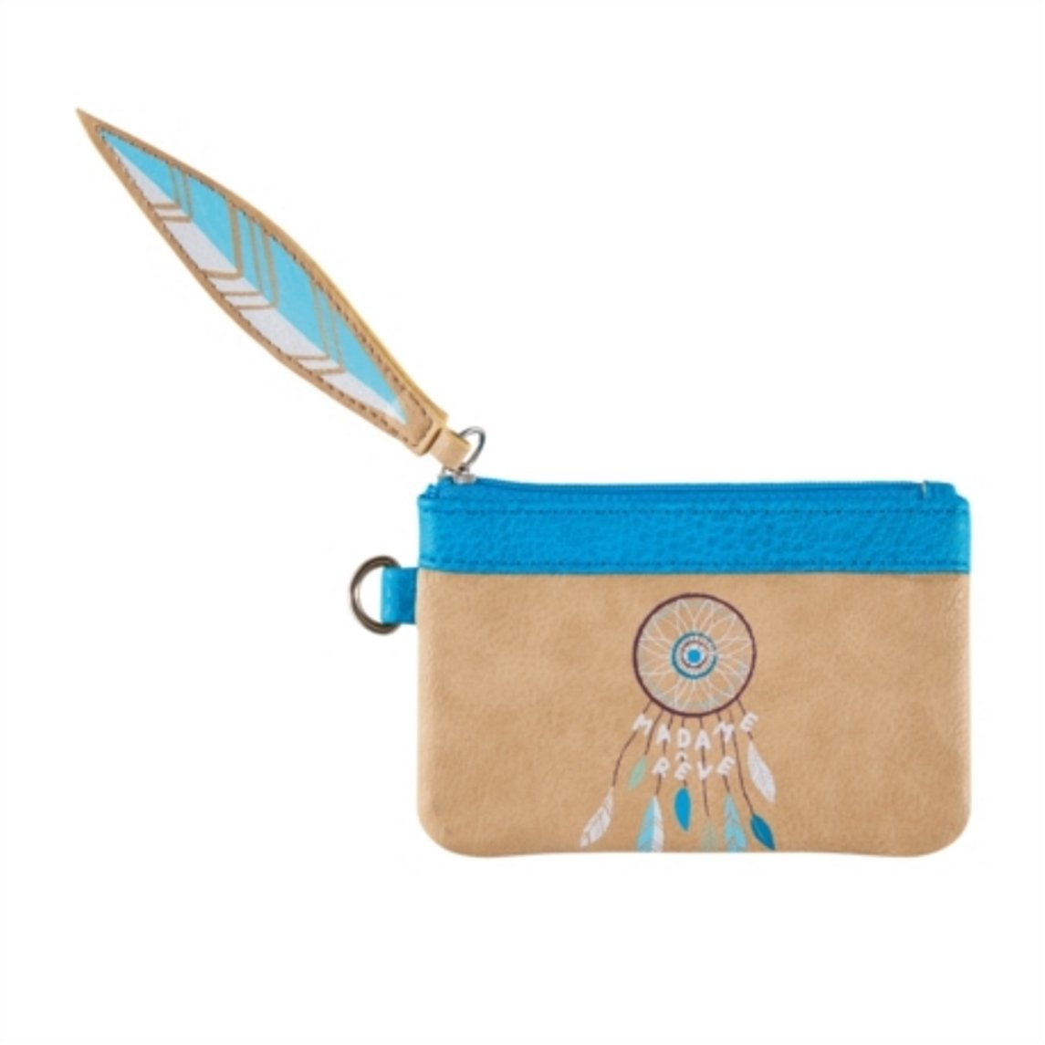 Derrière la Porte Porte-monnaie Pat Madame rêve, Multicolor