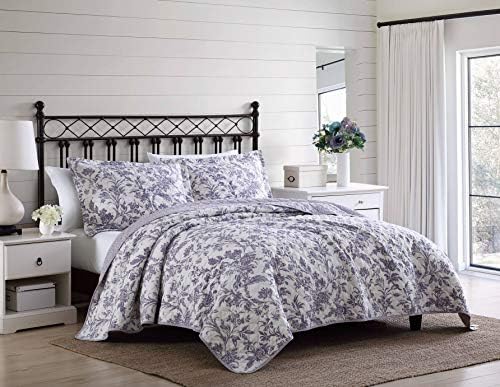 Cotton quilt set with shams, includes care instructions, priced at $99.99 reduced to $83.99.