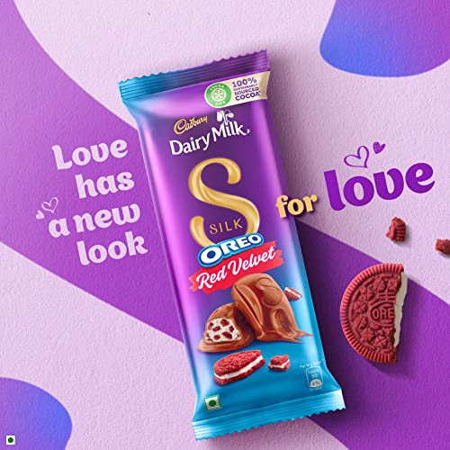 Cadbury Dairy Milk Silk Oreo Red Velvet, 130 g Pricepulse