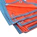 Ultrlight 1-4 Person Waterproof Camping Traps,Picnic Tent Trap Footprint Ground Cover Sheet with Drawing Carrying Bag (Orange-180cm)