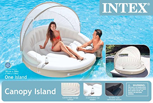 Canopy Island Pool Float