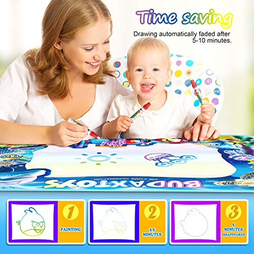 image for Hierceson Aqua Magic Doodle Mat 40 X 28 Inches Extra Large Water Drawi