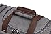 Kenox Oversized Canvas Travel Tote Luggage Weekend Duffel Bag (Grey)