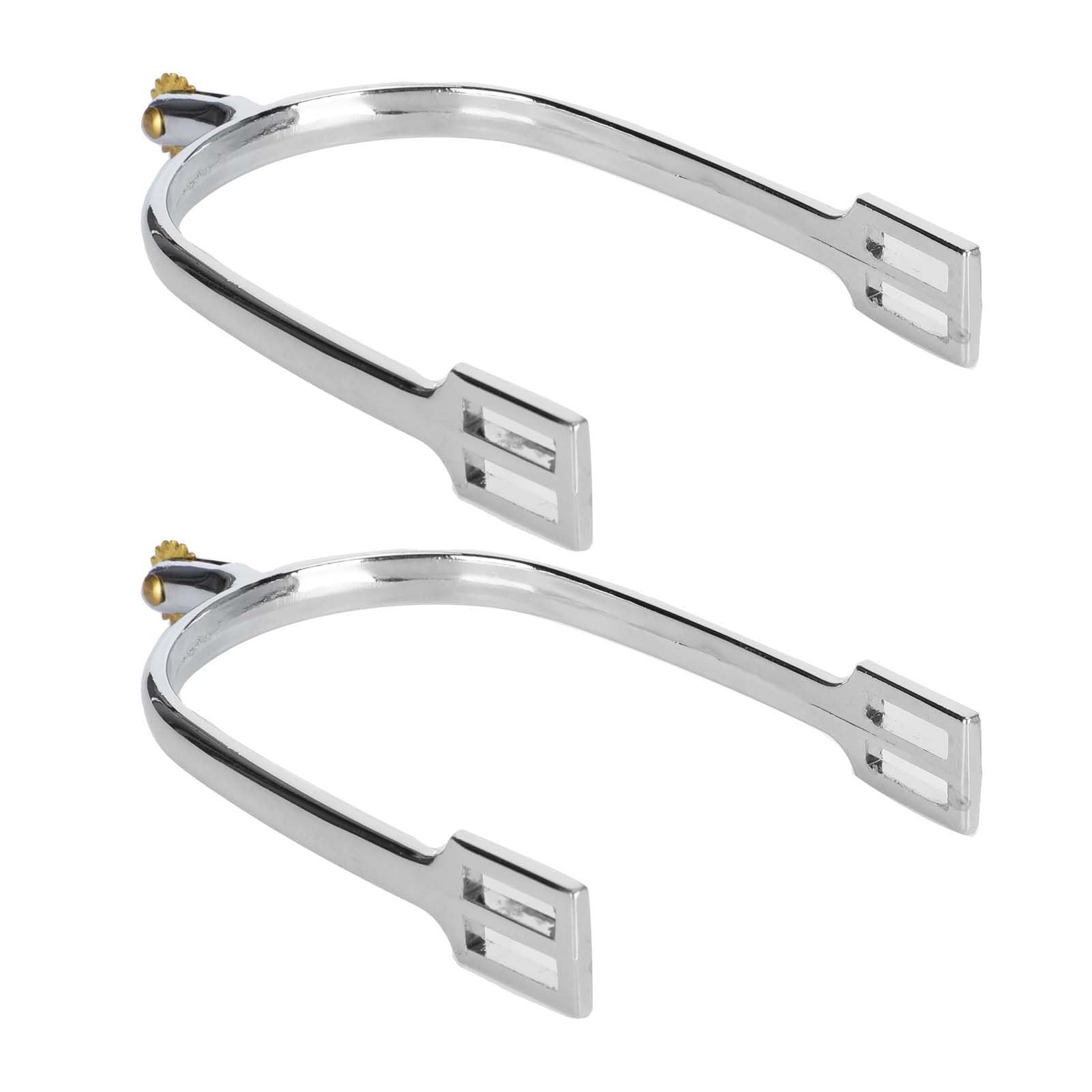 Zerone Horse Spurs,Spurs For Boots Riding Horse Spurs Spurs Accessories Horse Spurs Zinc Alloy English Style Riding Horse Accessory with Copper Rotary Knob