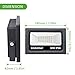 Ustellar 2 Pack 30W LED Flood Light IP66 Waterproof 2100lm 150W Halogen Bulb Equivalent Outdoor Bright Security Lights 2700K Warm White Floodlight Landscape Wall Lights Outsdie Yard Backyard Garage