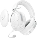 HyperX Cloud III S Wireless Gaming Headset White 2.4GHz Bluetooth 120h view 2