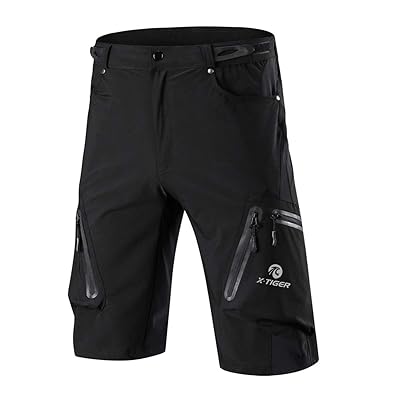 X-TIGER Men's Loose-Fit Mountain Bike Shorts with Nigeria Ubuy