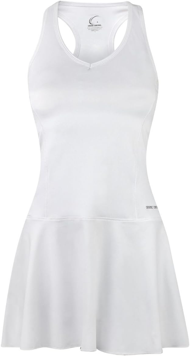 Racerback Fit & Flare Tennis Dress - UPF 50