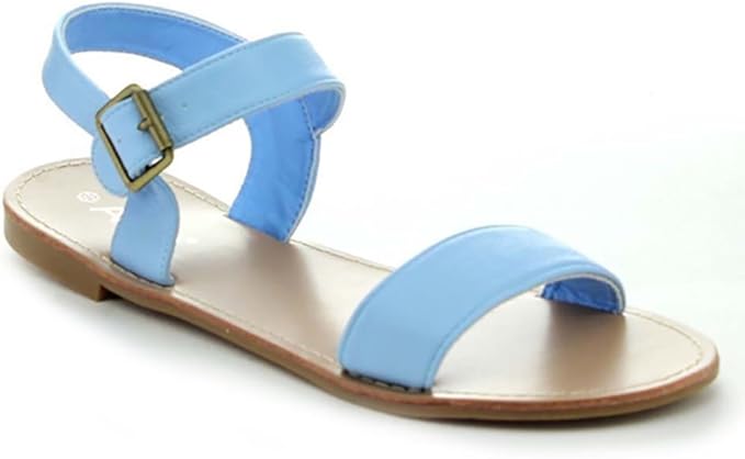 ice blue sandals