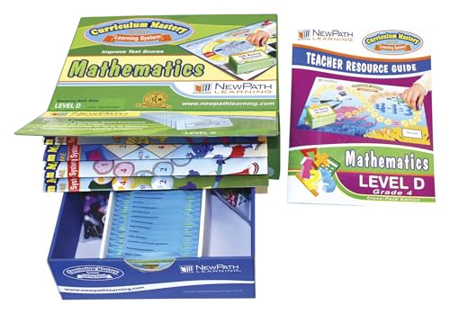 NewPath Learning Math Curriculum Mastery Game, Grade 4, Class Pack