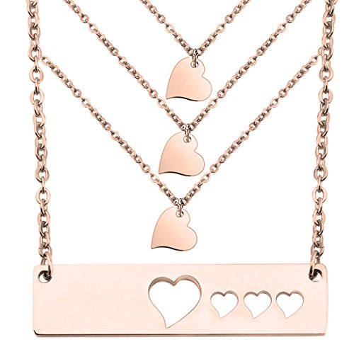 mom and 3 daughters necklace