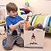 Clever Creations Lighthouse Nautical Collapsible Storage Organizer Cube Folding Storage Organizer for Nautical Themed Rooms | Perfect Size Storage Cube for Books, Shoes, Games