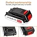 Energup [Upgraded] 2 Pack 20v 2500mAh Lithium-Ion Replacement Battery for Black&Decker LBXR20 LB20, LBX20 Cordless Tool Battery