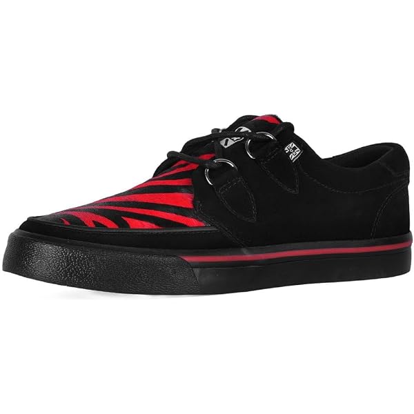 Stylish Red Creepers by Unknown Brand Amazon.com | T.U.K. Shoes T2264 Unisex-Adult Creepers, Red  main image 4