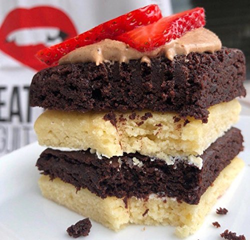 6 High+Protein+Flourless+Blondie+Brownie