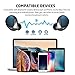 Wireless Earbuds Bluetooth 5.0 A10 True Mini Wireless Dual-Ear Touch Volume Control Headphones 5D Stereo Earphones Ipx7 Waterproof Sports Headset with Charging Case/Built-in Mic (Blue)
