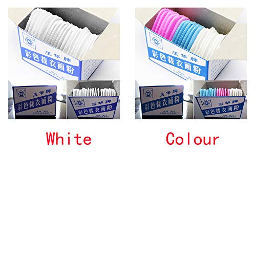 20Pcs Triangle Tailor's Chalk, Fabric Marker Sewing Quilting Notions, Professional Tailoring Crafting Fabric Marking Tool(White)