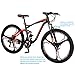 Eurobike EURE7 Mountain Bike 27.5 Inches 3-Spoke Wheels Dual Suspension Mountain Bicycle 21 Speed MTB Orangethumb 3