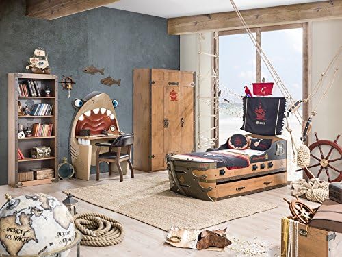 Froschkonig24 Cilek Pirate 1 Kinderzimmer Set Komplettset Kinder Spielzimmer Piraten Braun Amazon De Kuche Haushalt