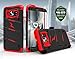 Galaxy S7 Edge 5.5in Case, Zizo Bolt Cover [Dual-Layered] Slim Armor [Military Grade Certified] Kickstand Holster Belt Clip Lanyard