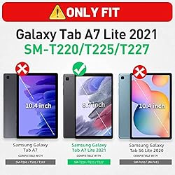HXCASEAC Galaxy Tab A7 Lite Case 2021 8.7 inch with