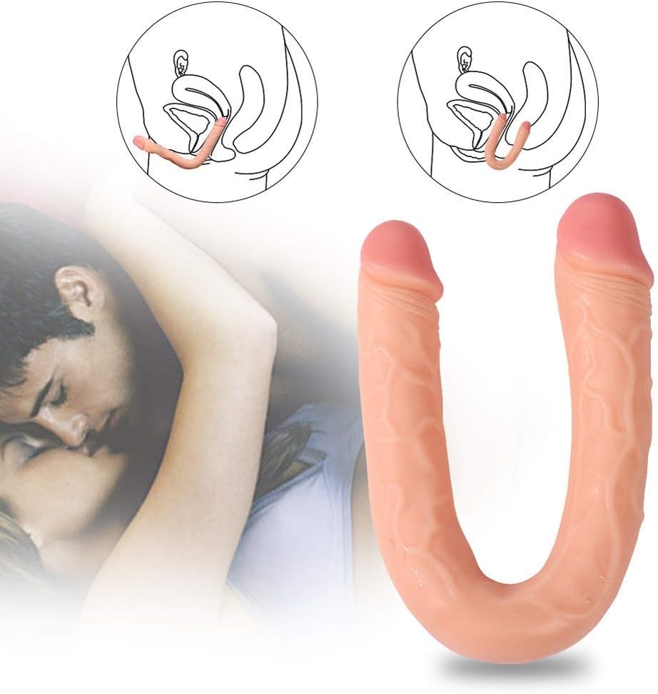 Couples Sexual 18 Inch Super Long Relax Dual Side Double Ended Headed Female Personal Toys by Lissom