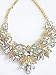 Lovage Women Crystal Collar Choker Necklace Handmade Statment Costume Jewelry For Party Use