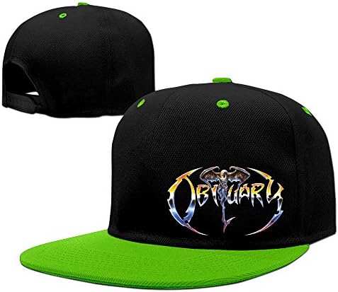 Cool Obituary Band The End Complete Insane Snapback Caps KellyGreen