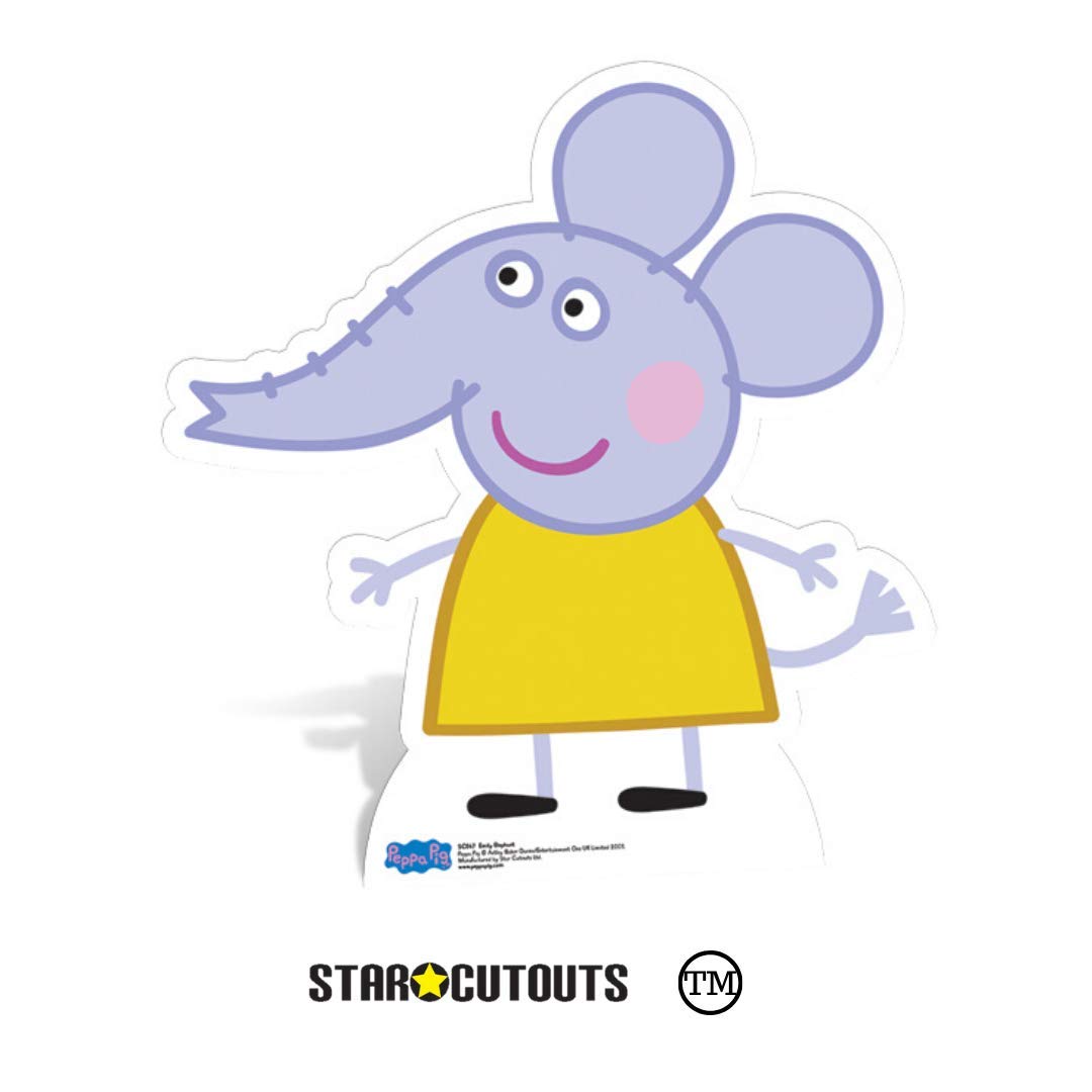 SC1629 Emily Elephant Peppa Pigs Friend Great for Peppa Pig Parties, Room Décor and Displays Height 63cm