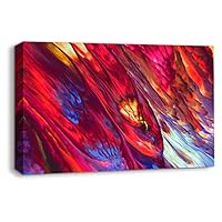 Canvas Wall Art Energe Wave Canvas Prints Home Artwork Decoration for Living Room Bedroom - 12x18 inches