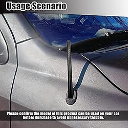 Antenna Ornament Rubber Adapter Base Compatible