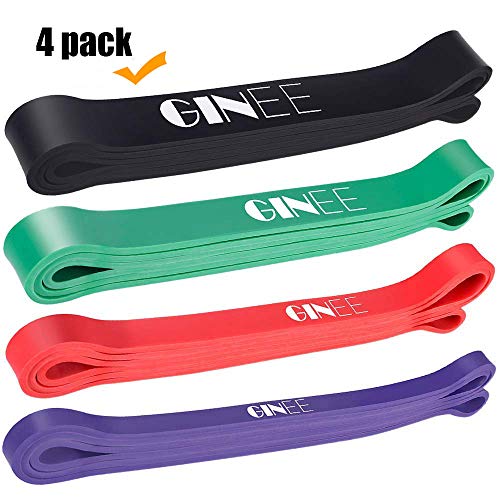 GINEE Pull Up Assist Bands,Stretching Bands GYM Lifting Assistance,Elastic Band Set Yoga exercise,Workout Bands Resistance Power